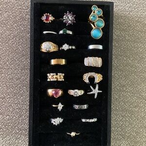 20 Costume Rings Men/Women